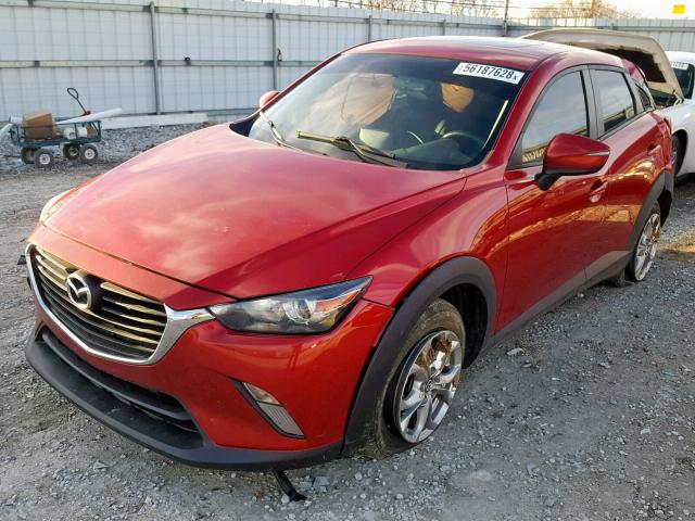 JM1DKBC70G0118009 - 2016 MAZDA CX-3 TOURI RED photo 2