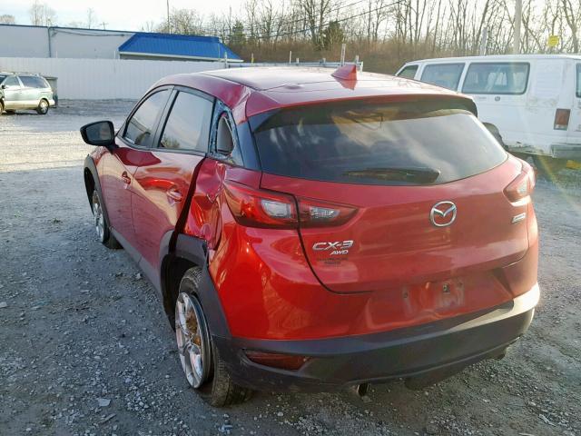 JM1DKBC70G0118009 - 2016 MAZDA CX-3 TOURI RED photo 3