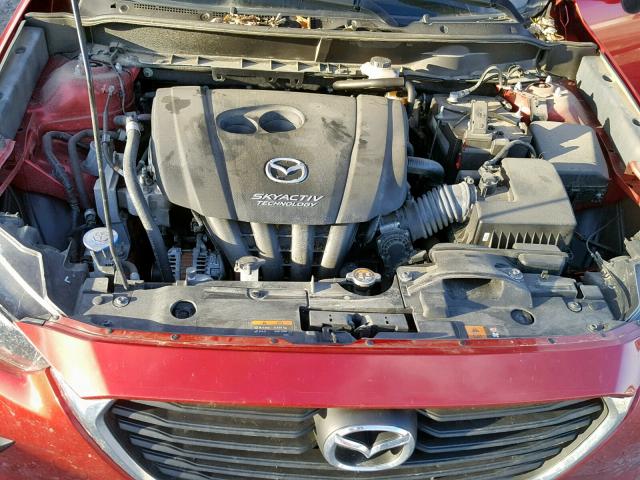 JM1DKBC70G0118009 - 2016 MAZDA CX-3 TOURI RED photo 7