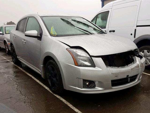 3N1AB6AP6AL670172 - 2010 NISSAN SENTRA 2.0 SILVER photo 1