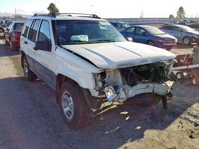 1J4GZ58S8TC335477 - 1996 JEEP GRAND CHER WHITE photo 1