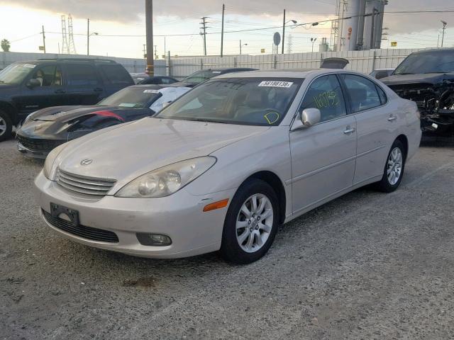 JTHBF30G220083244 - 2002 LEXUS ES 300 BEIGE photo 2