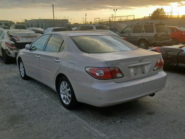 JTHBF30G220083244 - 2002 LEXUS ES 300 BEIGE photo 3