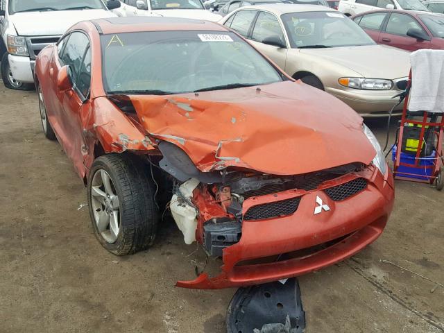 4A3AK24F97E035896 - 2007 MITSUBISHI ECLIPSE GS ORANGE photo 1