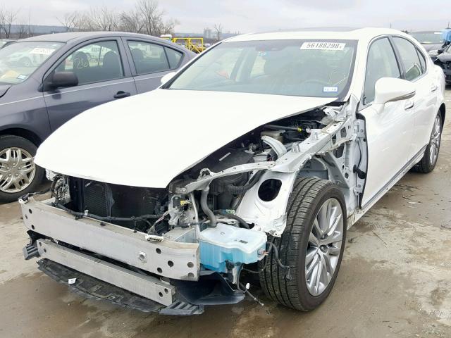 JTHBL5EF7E5126116 - 2014 LEXUS LS 460 WHITE photo 2