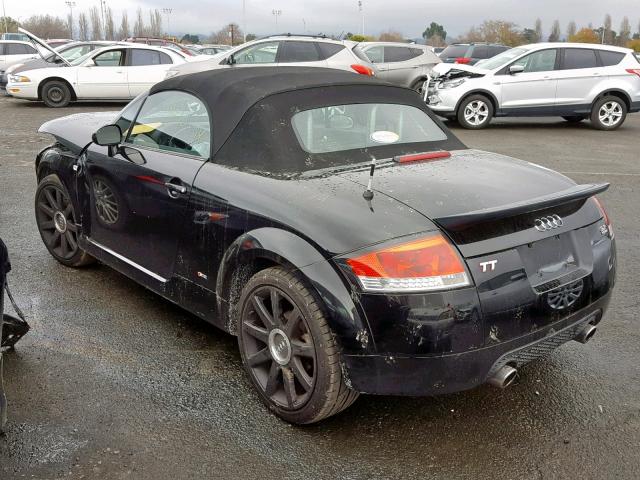 TRUUF28N351009102 - 2005 AUDI TT 3.2 BLACK photo 3