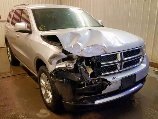 1C4RDJDG9CC118608 - 2012 DODGE DURANGO CR SILVER photo 1