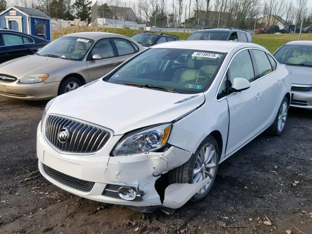 1G4PR5SK0F4105022 - 2015 BUICK VERANO CON WHITE photo 2