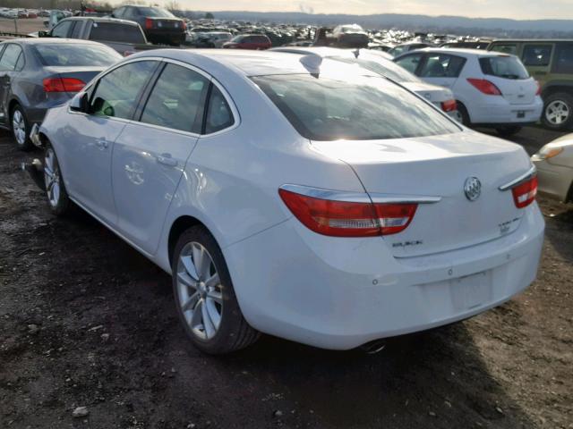 1G4PR5SK0F4105022 - 2015 BUICK VERANO CON WHITE photo 3