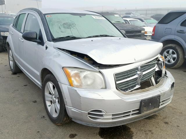 1B3CB4HA6AD586064 - 2010 DODGE CALIBER SX SILVER photo 1