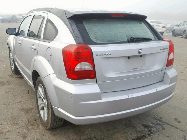 1B3CB4HA6AD586064 - 2010 DODGE CALIBER SX SILVER photo 3