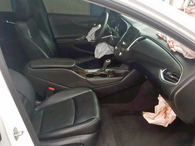 1G1ZH5SX2HF109374 - 2017 CHEVROLET MALIBU PRE 白色 照片 5