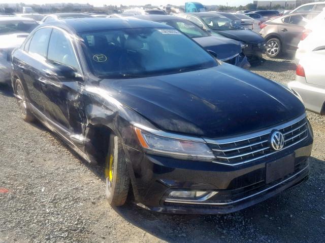 1VWBT7A38HC036544 - 2017 VOLKSWAGEN PASSAT SE BLACK photo 1