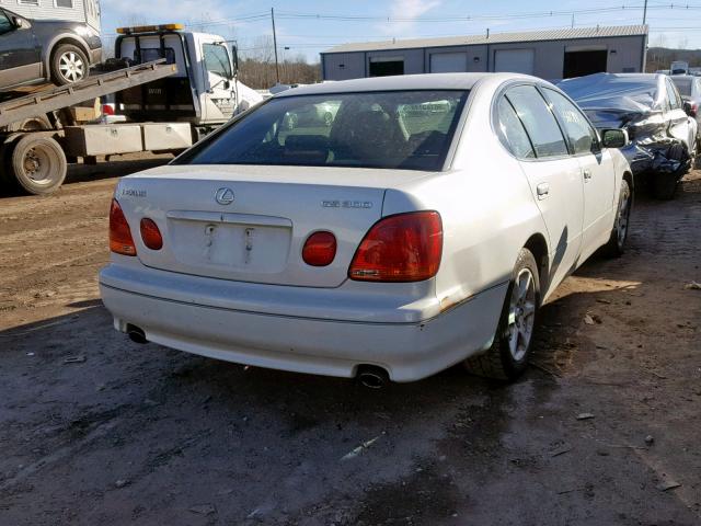 JT8BD69S530183600 - 2003 LEXUS GS 300 WHITE photo 4