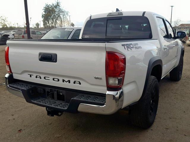 3TMAZ5CN7HM038493 - 2017 TOYOTA TACOMA WHITE photo 4