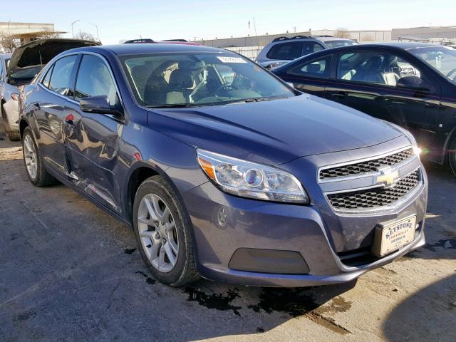 1G11C5SA8DF205141 - 2013 CHEVROLET MALIBU 1LT BLUE photo 1