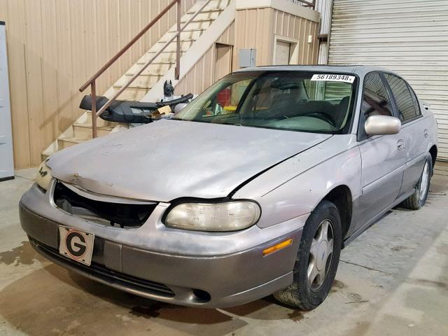 1G1NE52J0Y6108808 - 2000 CHEVROLET MALIBU LS ვერცხლისფერი ფოტო 2
