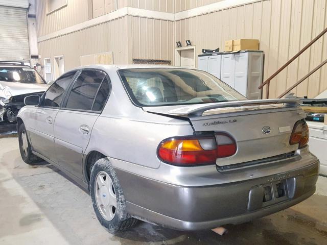 1G1NE52J0Y6108808 - 2000 CHEVROLET MALIBU LS ვერცხლისფერი ფოტო 3