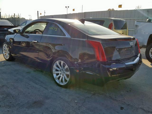 1G6AA1RXXF0111822 - 2015 CADILLAC ATS BLACK photo 3