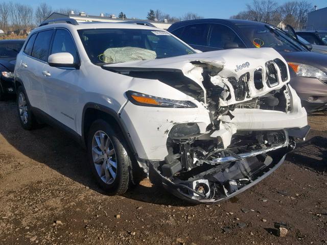 1C4PJMDS8HD226855 - 2017 JEEP CHEROKEE L WHITE photo 1