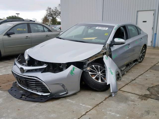 4T1BK1EB5HU264222 - 2017 TOYOTA AVALON XLE SILVER photo 2