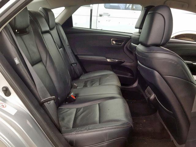 4T1BK1EB5HU264222 - 2017 TOYOTA AVALON XLE SILVER photo 6