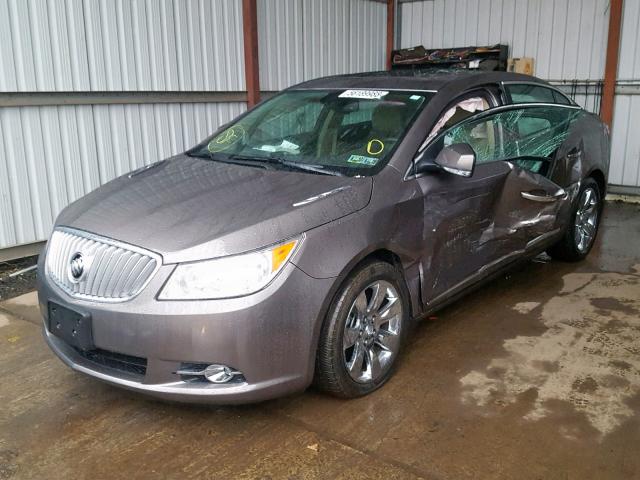 1G4GC5EGXAF248999 - 2010 BUICK LACROSSE C GRAY photo 2