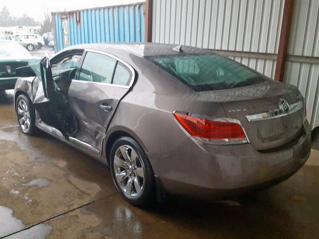 1G4GC5EGXAF248999 - 2010 BUICK LACROSSE C GRAY photo 3