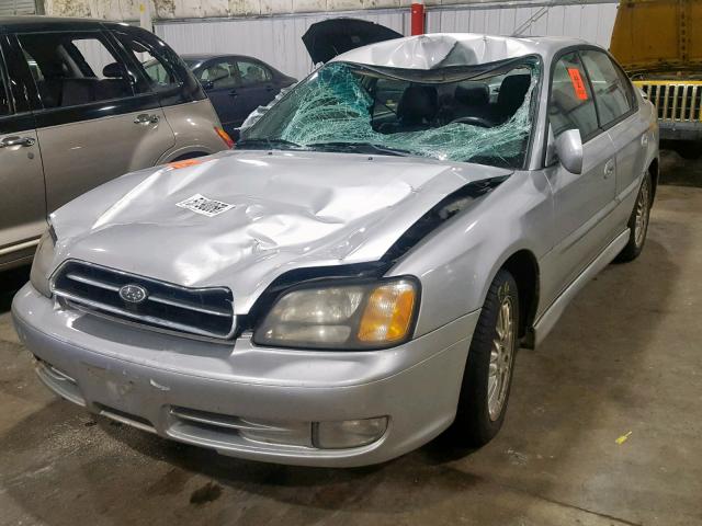 4S3BE656127200616 - 2002 SUBARU LEGACY GT WHITE photo 2