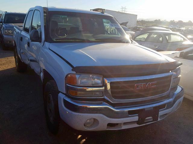 2GTEK13Z961322858 - 2006 GMC NEW SIERRA WHITE photo 1