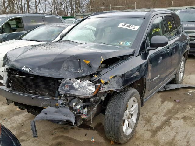 1C4NJDBB8GD657172 - 2016 JEEP COMPASS SP შავი ფოტო 2