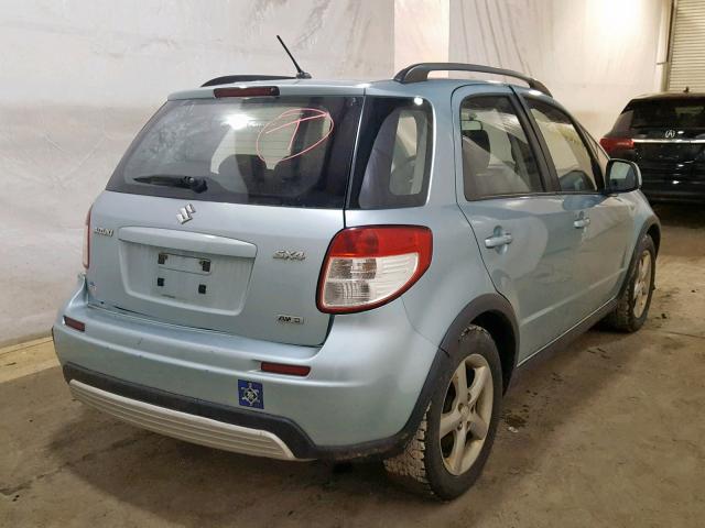 JS2YB413996202655 - 2009 SUZUKI SX4 TECHNO BLUE photo 4