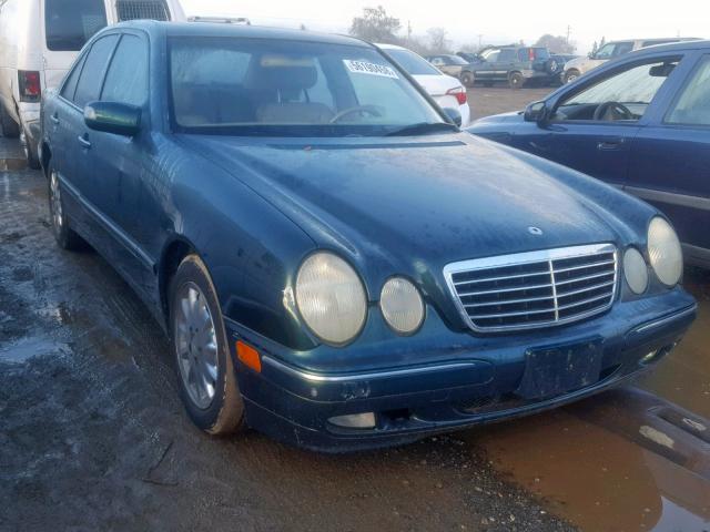 WDBJF65J81B351623 - 2001 MERCEDES-BENZ E 320 GREEN photo 1