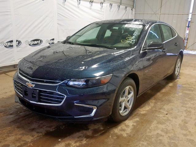 1G1ZB5ST3JF116077 - 2018 CHEVROLET MALIBU LS Mavi foto 2