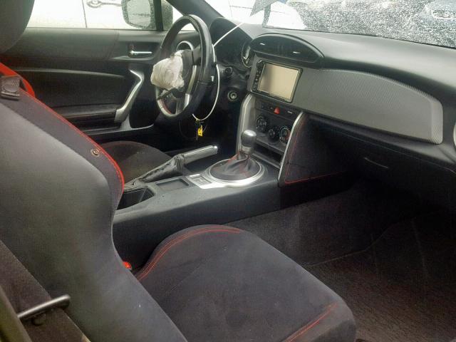 JF1ZNAA19G8700171 - 2016 TOYOTA SCION FR-S CHARCOAL photo 5