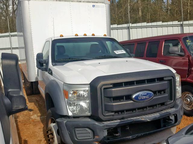 1FDUF5GT4BEC31899 - 2011 FORD F550 SUPER WHITE photo 1