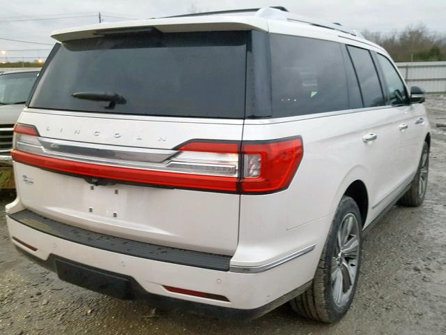 5LMJJ2LT3JEL09736 - 2018 LINCOLN NAVIGATOR Ақ фото 4