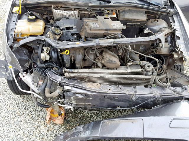 1FAHP34N37W220414 - 2007 FORD FOCUS ZX4 GRAY photo 7