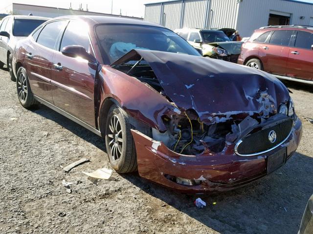 2G4WC582461281149 - 2006 BUICK LACROSSE C BURGUNDY photo 1