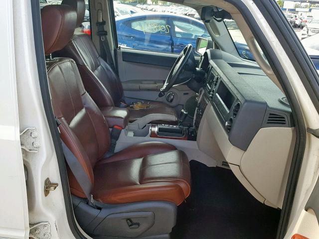 1J8HH58P17C655098 - 2007 JEEP COMMANDER Ağ foto 5