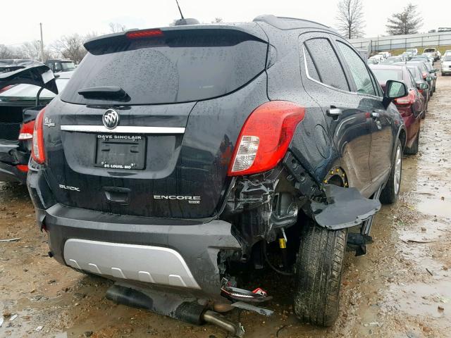 KL4CJGSB7FB121617 - 2015 BUICK ENCORE BLACK photo 4