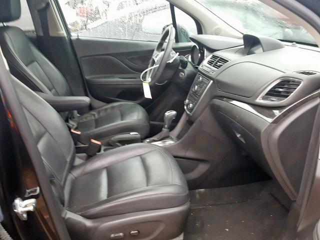 KL4CJGSB7FB121617 - 2015 BUICK ENCORE BLACK photo 5