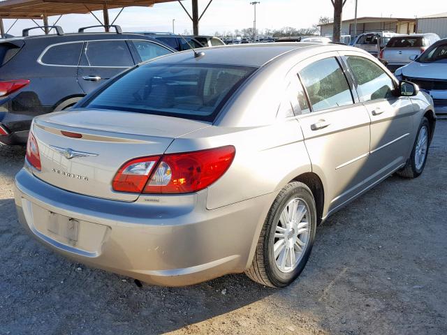 1C3LC56RX8N270590 - 2008 CHRYSLER SEBRING TO TAN photo 4