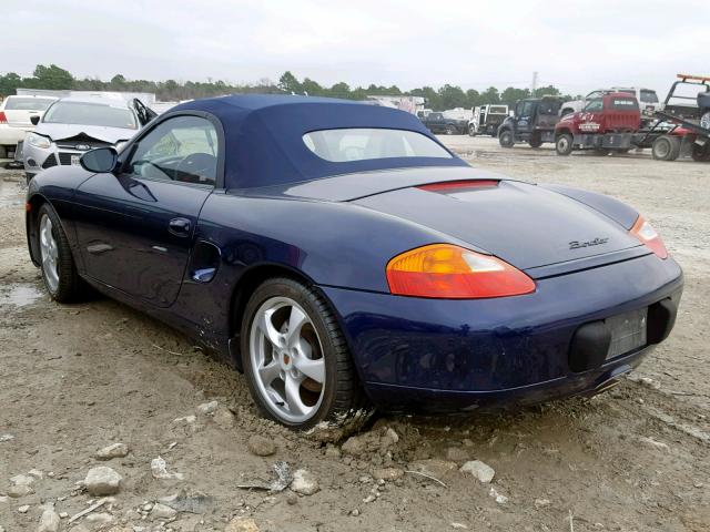 WP0CA29832U625065 - 2002 PORSCHE BOXSTER PURPLE photo 3