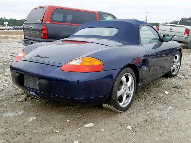 WP0CA29832U625065 - 2002 PORSCHE BOXSTER PURPLE photo 4