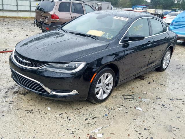 1C3CCCAB9GN192140 - 2016 CHRYSLER 200 LIMITE BLACK photo 2