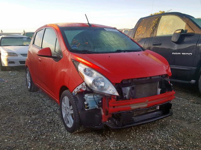 KL8CA6S90DC542401 - 2013 CHEVROLET SPARK LS RED photo 1