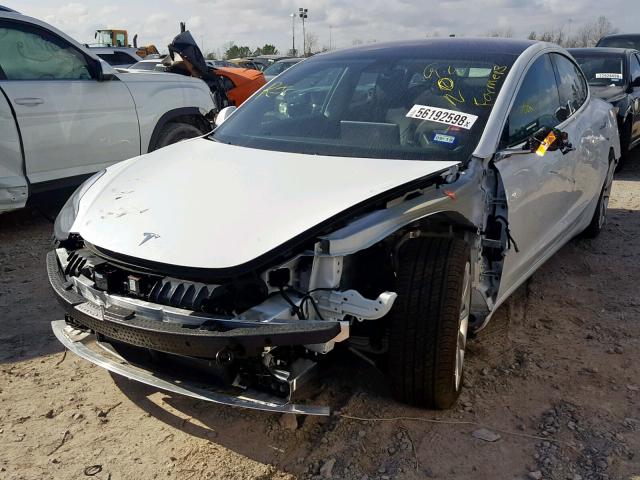 5YJ3E1EA4JF033169 - 2018 TESLA MODEL 3 თეთრი ფოტო 2