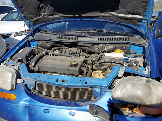 KL1TD66687B771828 - 2007 CHEVROLET AVEO BASE ლურჯი ფოტო 7