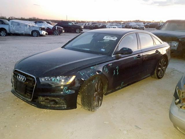 WAUJGAFC0CN146023 - 2012 AUDI A6 PRESTIG BLACK photo 2